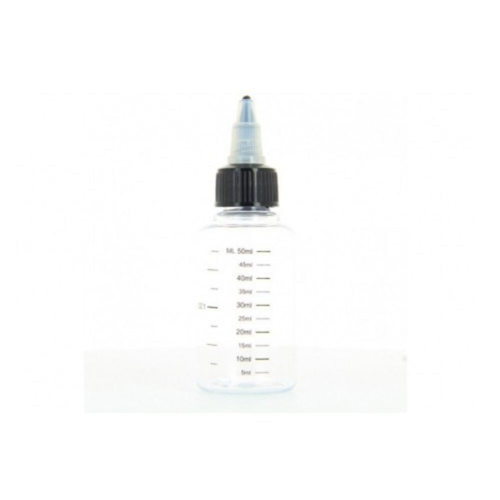 FIOLES TWIST GRADUÉ - 30ml, 50ml, 100ml & 250ml - Transparentes